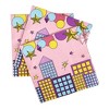 Anna + Pookie Pink Super Hero Disposable Paper Party Napkins 20 Ct. - image 3 of 3