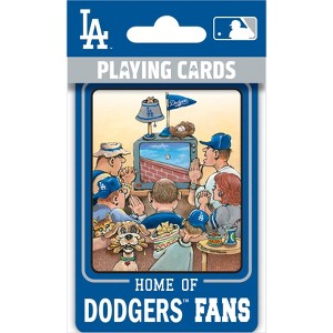 MasterPieces Officially Licensed MLB Los Angeles Dodgers Fan Deck Playing Cards - 54 Card Deck - 1 of 4