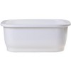 ALFI AB1218 Small Rectangular Fireclay Undermount or Drop In Prep / Bar Sink - 4 of 4