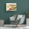 Jennifer Goldberger  'Burgundy Flower Horizon I' Canvas Art - 4 of 4