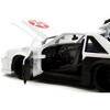 1989 Ford Mustang GT "Texaco" White and Matt Black with Graphics "Bigtime Muscle" Series 1/24 Diecast Model Car by Jada - 3 of 4