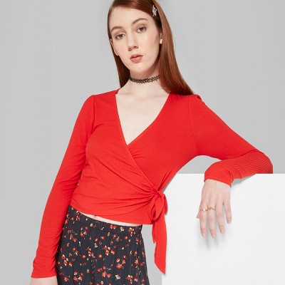 target red long sleeve