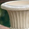GDFStudio Napoli Outdoor 26" Lightweight Concrete Urn Planter - 4 of 4