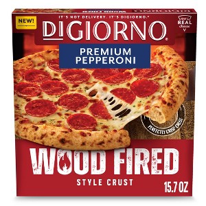 DiGiorno Wood Fired Pepperoni Frozen Pizza - 15.7oz - 1 of 4