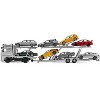 Mercedes-Benz Actros Auto Transporter Yellow 1/64 Diecast Model by GCD - 2 of 4