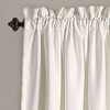 Lush Décor Aprile Light Filtering Window Curtain Yellow/Gray Set 52x84+2 - 2 of 4