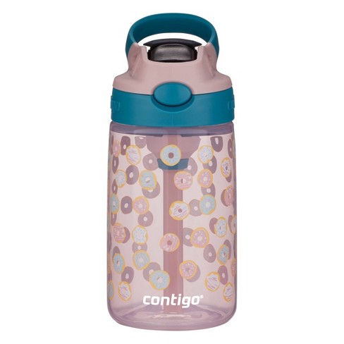 How many cups of water in a contigo water bottle Contigo 14oz Plastic Kids Autospout Water Bottle Donut Print Pink Target