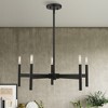 Livex Lighting Copenhagen 5 - Light Chandelier in  Black - 3 of 4