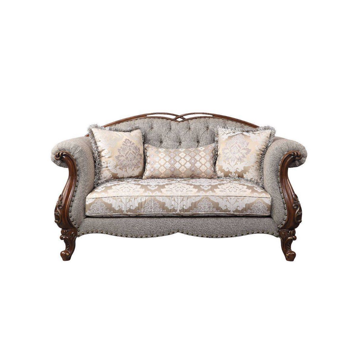 Acme Furniture Miyeon Sofa Cherry Finish