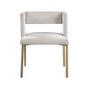 Meridian Furniture,Caleb Velvet Dining Chair, Set of 2 - 4 of 4