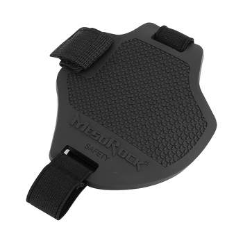 Unique Bargains Motorcycle TPU Gear Shift Pad Riding Shoe Cover Boot Protector Black 4.33"x3.74"