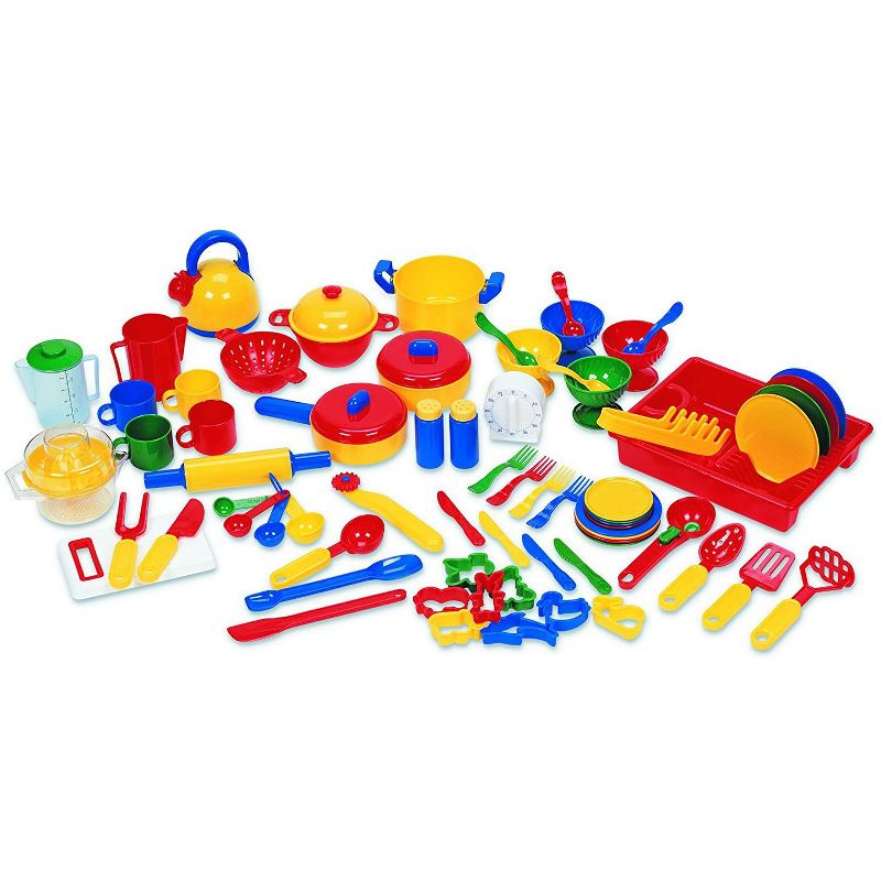 Learning Resources Pretend and Play Kitchen Set - 73 pieces,  Ages 3+ Toddler Toys, 4 of 7