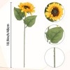 REGALWOVEN Artificial Sunflower Long Stem Home Wedding Decor Artificial Flowers 18.9" - 4 of 4