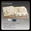 MindWare Gearjits: Treasure Box  – DIY Construction Model – Great STEAM Gifts for Ages 12+ – 158pc Wooden 3D Building Puzzle for Teens & Adults - 4 of 4