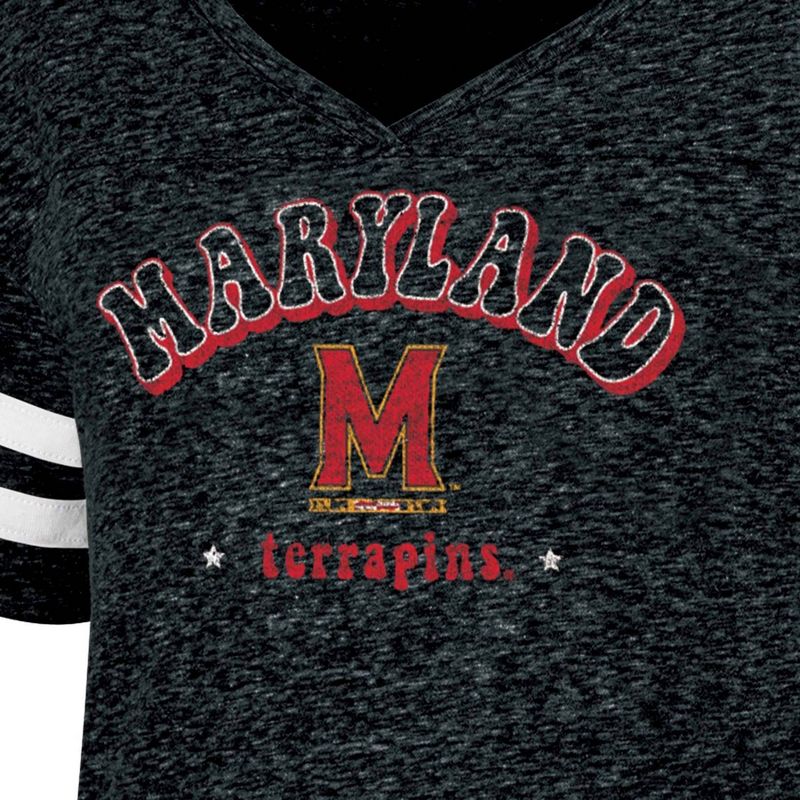 NCAA Maryland Terrapins Girls&#39; Tape T-Shirt, 3 of 4