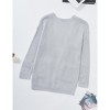 Clearlove Girls' Long Sleeve Chunky Knit Cardigan Front Open Thick Oversized Cozy Sweater Jacket - 3 of 4