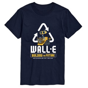Men's - WALL-E - Building the Future Short Sleeve Graphic T-Shirt - 1 of 4