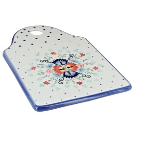 Blue Rose Polish Pottery D020 Maf Cutting Board - 1 of 2