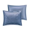 Sapphtopaz Bedding Comforter Set Velvet Solid Color Diamond Quilting Reversible Quilt Set with Throw Pillow - 3 of 4
