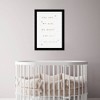 Wynwood Studio 15" x 21" My Sun Moon Stars Typography and Quotes Framed Art Print : Modern Inspirational Decor, Black Frame - 4 of 4