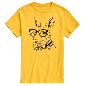 Men's - Instant Message - Bunny Bowtie Short Sleeve Graphic T-Shirt - 1 of 4