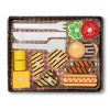 Melissa & Doug Grill and Serve BBQ Set - Wooden Play Food and Accessories - 4 of 4