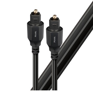 AudioQuest Pearl Toslink Fiber Optic Digital Audio Cable - 16.4 ft. (5m) - 1 of 2