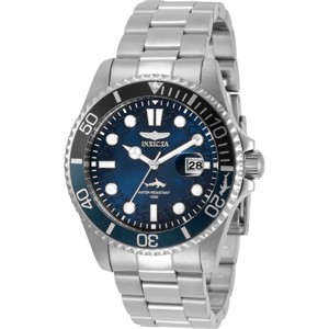 Invicta 30807 Men's Pro Diver Blue Dial Silver Tone Bracelet Watch - 1 of 2