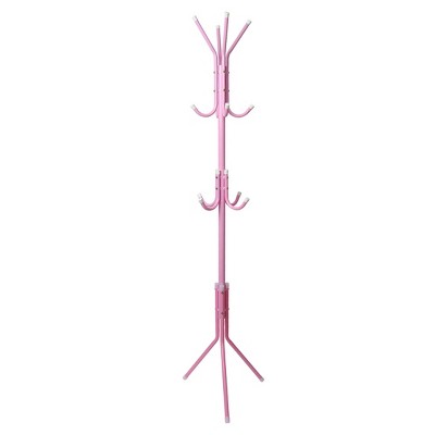 Unique Bargains Coat Clothes Jacket Hat Rack Umbrella Stand Metal Tree Hanger 69" 12 Hooks