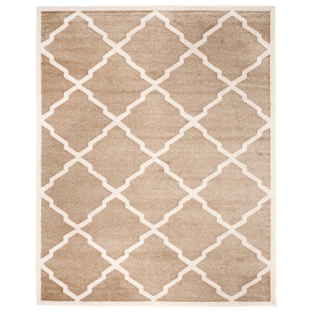 9'x12' Amherst Festival Outdoor Rug Wheat/Beige - Safavieh