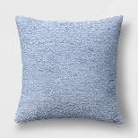 Woven Cotton Textured Square Throw Pillow - Threshold™