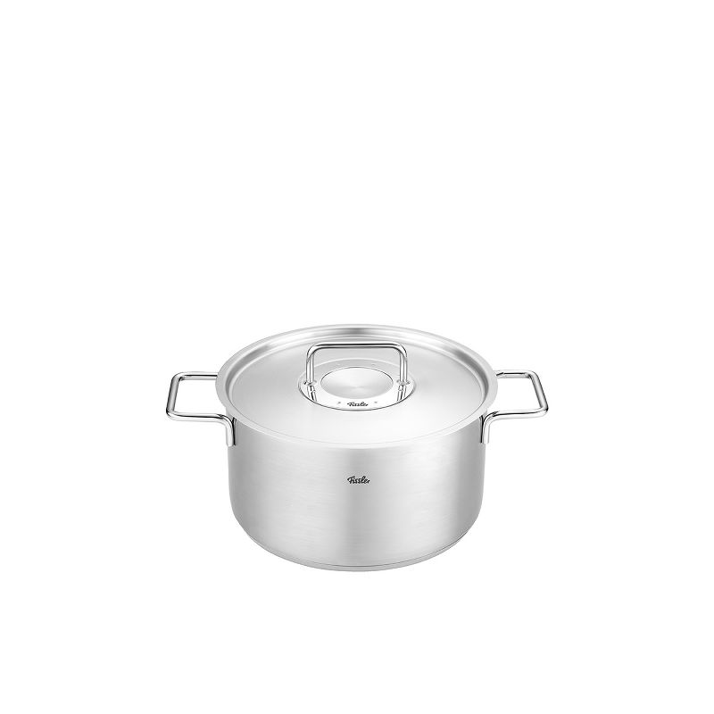 Fissler Pure Collection Stainless Steel Stock Pot with Metal Lid, 1 of 4