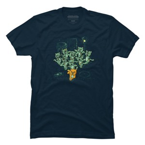 Men's Design By Humans Bad Past Lives By LetterQ T-Shirt - 1 of 4