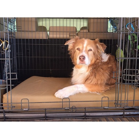 Big Barker 4 Orthopedic Crate Bed Tan Medium 33.2 X 21.2 X 4 Target