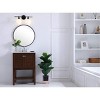 Elegant Lighting Gene 2 light Black and Frosted white glass Wall sconce - 2 of 4