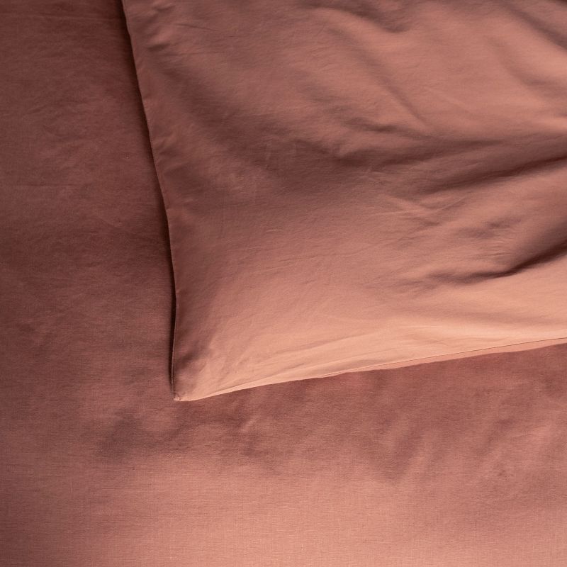 French Linen and Cotton Duvet Cover & Sham Set | BOKSER HOME., 6 of 10
