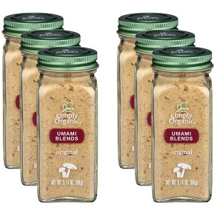 Simply Organic Seasoning Original Umami - Pack of 6 - 3.14  OZ - 1 of 4