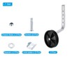 Unique Bargains 12 14 16 18 20 Inch Single Speed Bike Training Wheels for Kids 1 Pair - 3 of 4