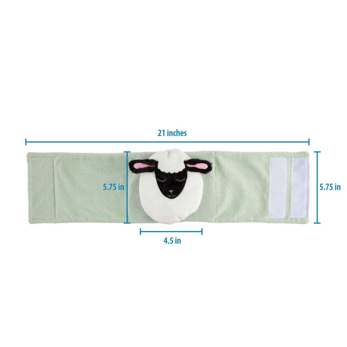 Dr. Brown's Infant Gripebelt Heated Belly Band, Gentle Warmth & Compression - Lamb  - thumbnail 8