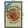 Trends International Disney The Lion King 30th - Wild & Free Framed Wall Poster Prints - 3 of 4