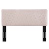 Modway Leila Performance Velvet King/California King Headboard in Pink - 3 of 4