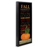 Stupell Industries Fall Harvest Autumn Seasonal Floating Frame Canvas Art, Black, 15" x 31" - 2 of 4