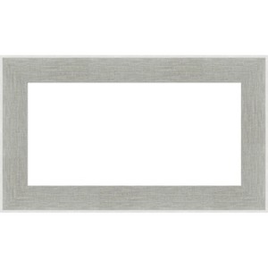 Amanti Art Glam Linen Grey Framed Dry Erase Magnetic Board - 1 of 4