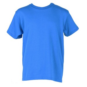 Gildan Girl's Crew Neck Cotton Tee Shirt - 1 of 1