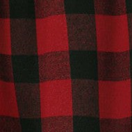 red/ black buffalo check