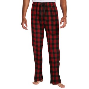 Mafoose Young Men’s Flannel Plaid Sleepwear Pajamas - 1 of 4