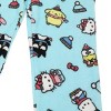 Hello Kitty & Friends Characters All-Over Print Women’s Light Blue Sleep Pajama Pants - image 2 of 3