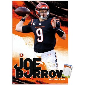 Trends International NFL Cincinnati Bengals - Joe Burrow 22 Unframed Wall Poster Prints - 1 of 4