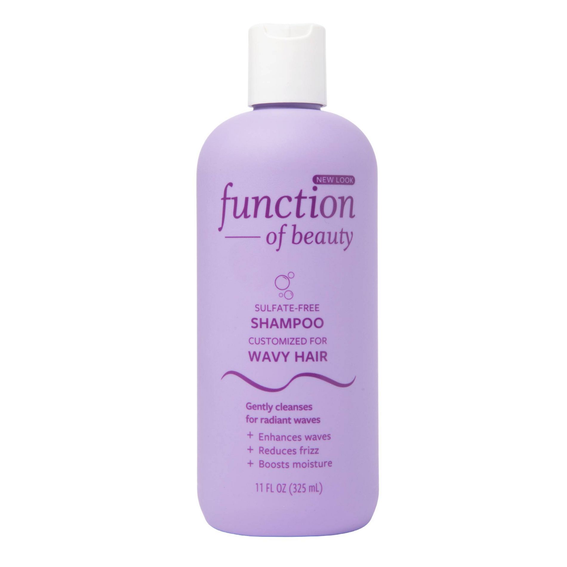 Function of Beauty Custom Wavy Hair Shampoo Base with Fermented Rice Water - 11 fl oz