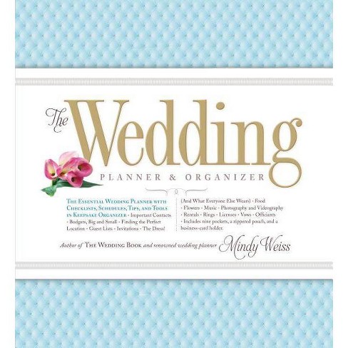 The Wedding Planner & Organizer - By Mindy Weiss (hardcover) : Target